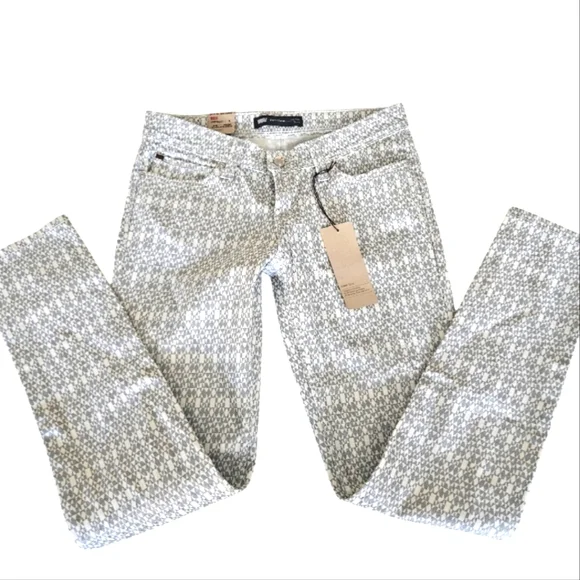 Levi's Demi Curve Skinny Micro Patterned Women's Jeans - Picture 1 of 7